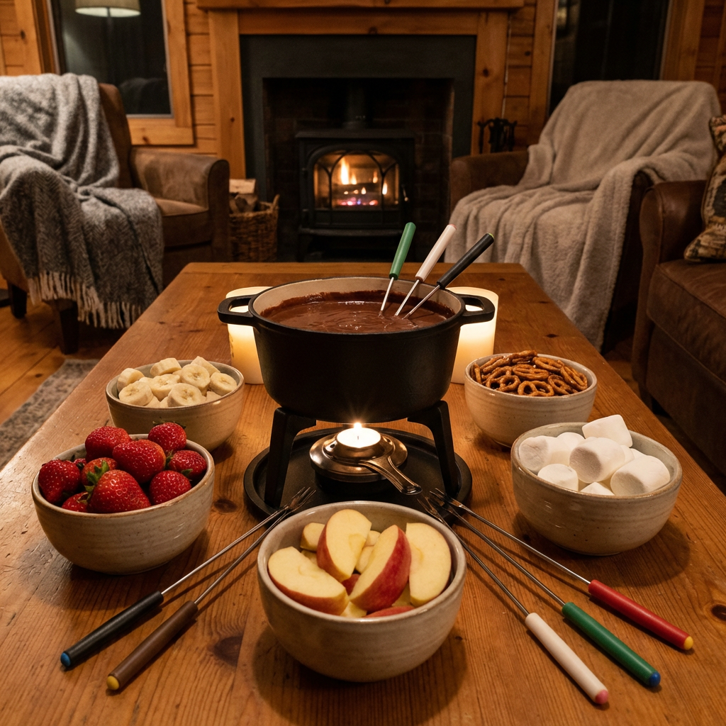 romantic dessert ideas for couples at home fondue